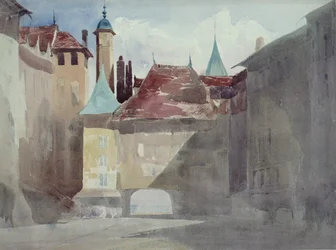 La Place du Molard, Ginevra